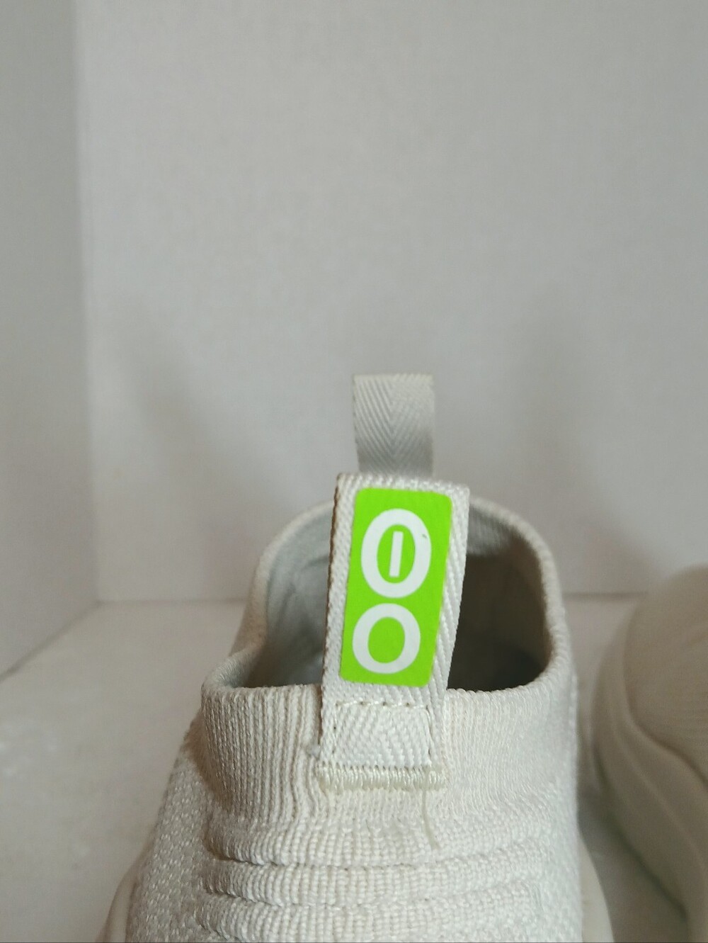 OOFOS OOmy Zen Womens 7.5 Chalk White Slip On Recovery Shoes Sneakers 5078 - Picture 7 of 16